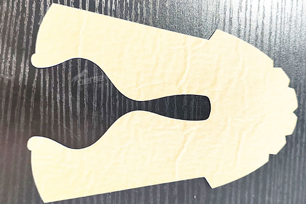 得馬F11高速裁切機裁切樣品